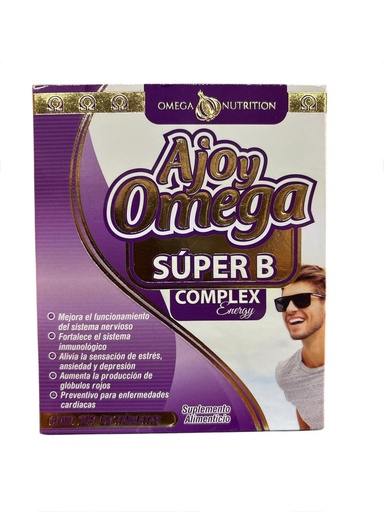 [3166557819500] AJO Y OMEGA SUPER B COMPLEX 60 TABS