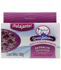 [7502287140897] SPON JABON LAVANDA 100 GRS VELVET