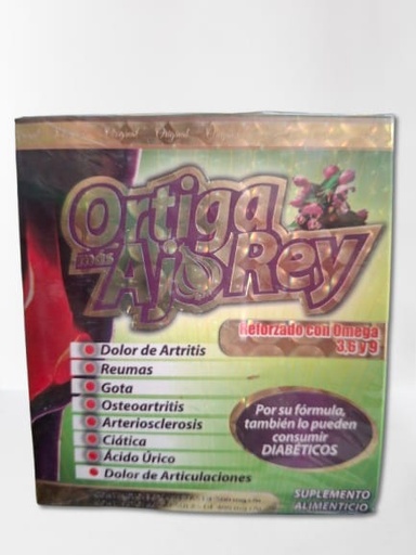 [03166557819586] AJO REY ORTIGA C/60 VENDIBLE VERDE