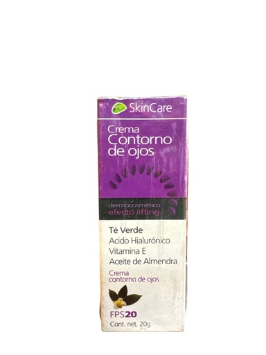 [7503181043406] CREMA CONTORNO OJOS CON TE VERDE 20 GRS SKINCARE