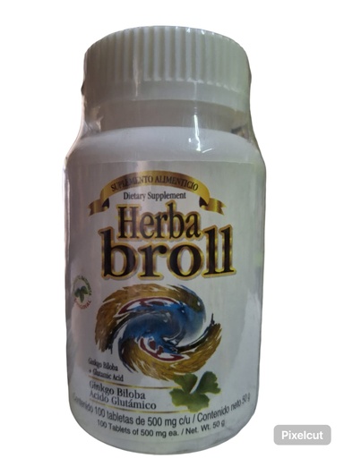 [7503181042263] HERBA BROLL C/100 TABLETAS VIDA